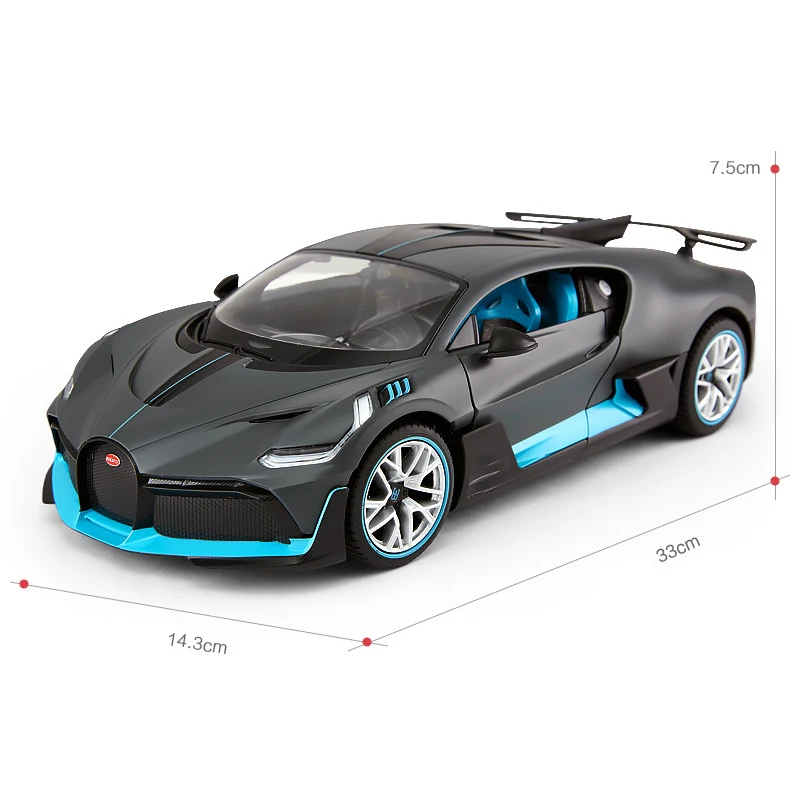 New Bugatti Divo RC Car 1:14 Scale Remote Control Car Model Radio Controlled Auto Machine Toy Gift for Kids Adults Rastar