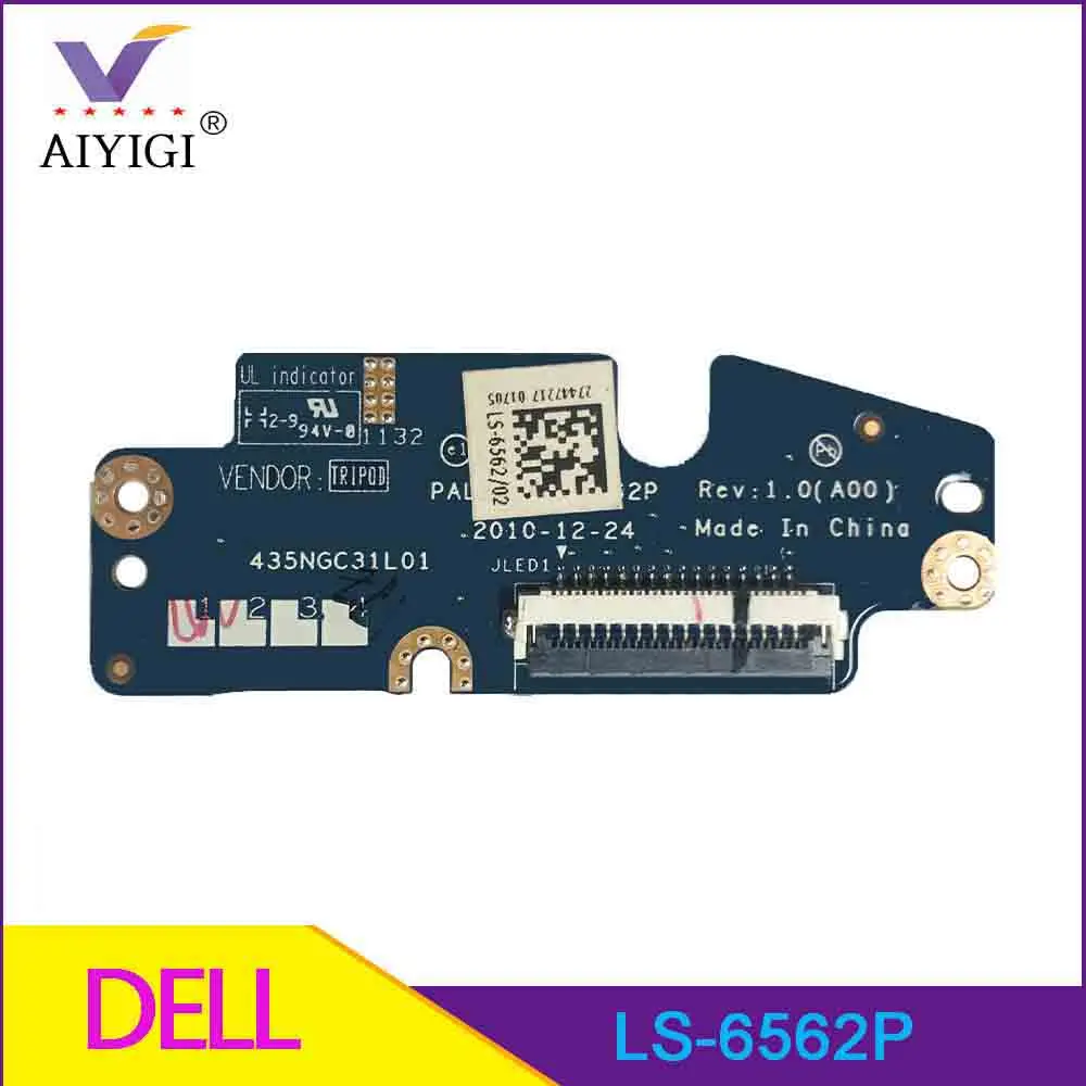 

Original For Dell Latitude E6520 Power Button Volume Control Button Circuit Board LS-6562P