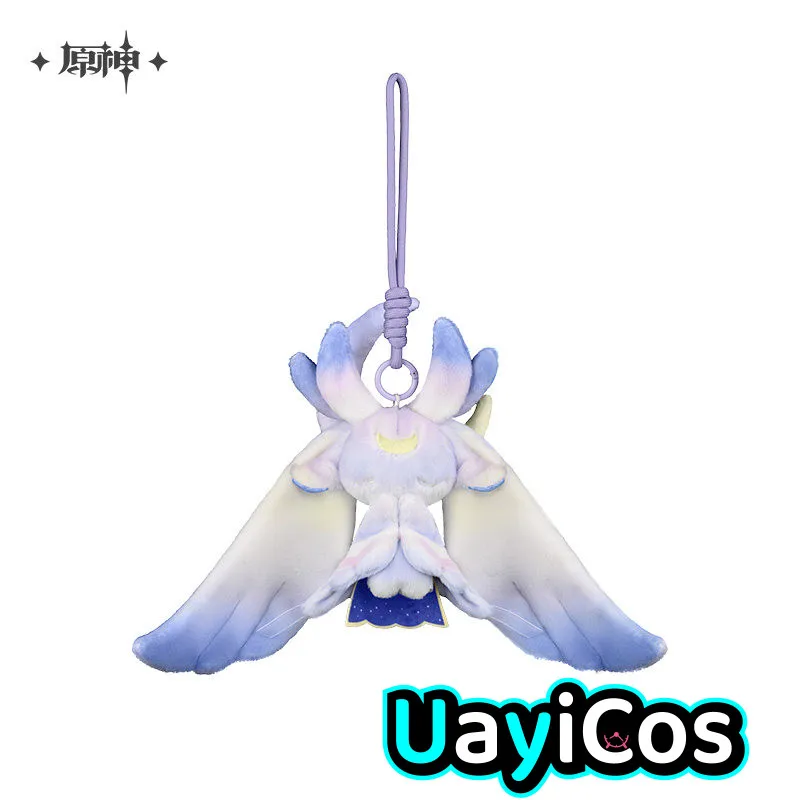 

Оригинальная плюшевая игрушка-брелок Genshin Impact Луоннотар Колумбина Дамселетт, 10 см, для сумок и одежды, аниме-игровая игрушка K