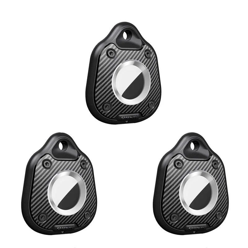 BTLIFE-3X Waterproof Case For Airtag Protective Case Anti-Lost Anti-Scratch For Kids Pet Collar With Keychain Screw