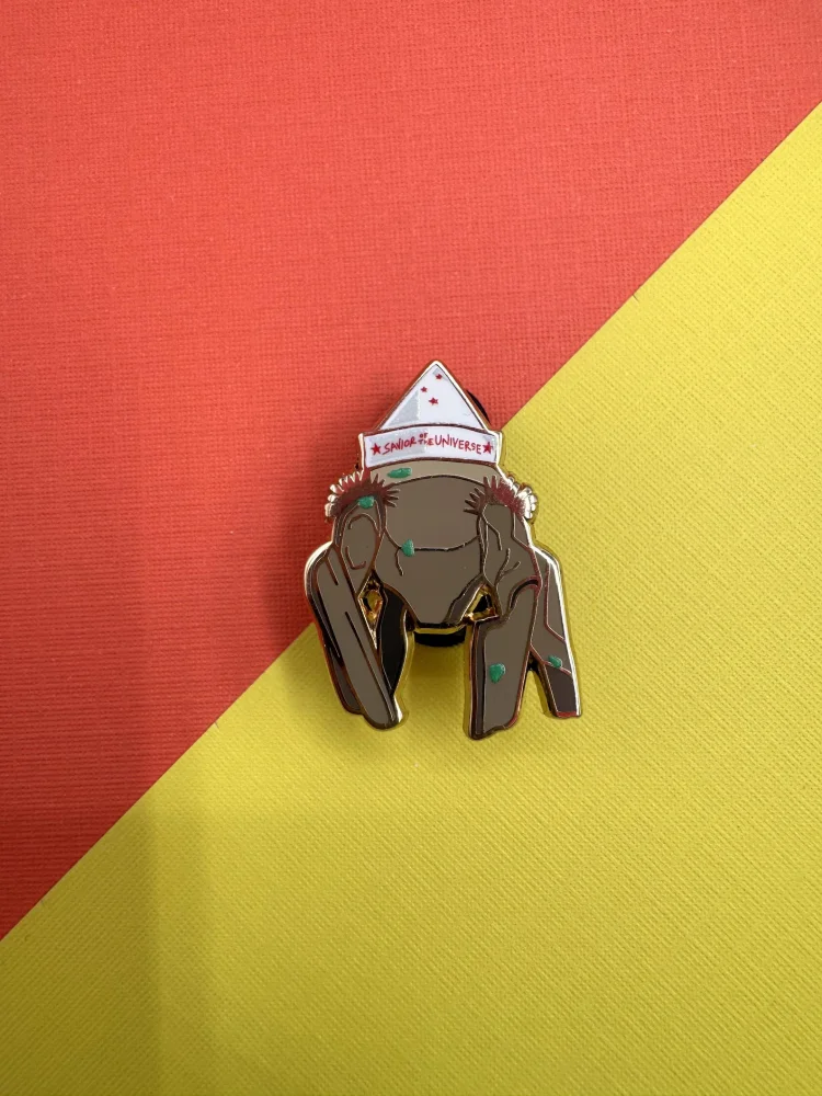 Project Hail Mary Rocky Acrylic Pin Space Sci-Fi Movie Character Brooch Badge Backpack Cosplay Accessory Fans Collectible Gift