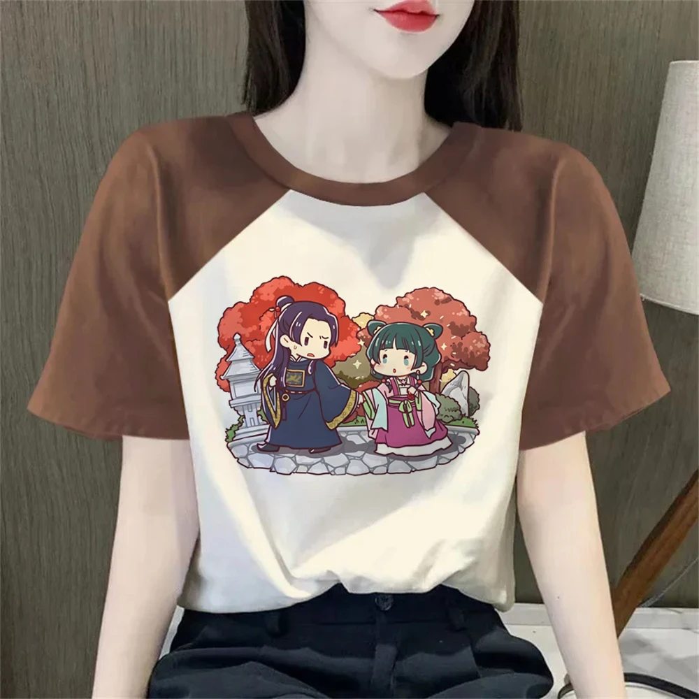 Apothecary Diaries tshirt female cheap streetwear grunge 2000s manga tshirt japan funny streetwear