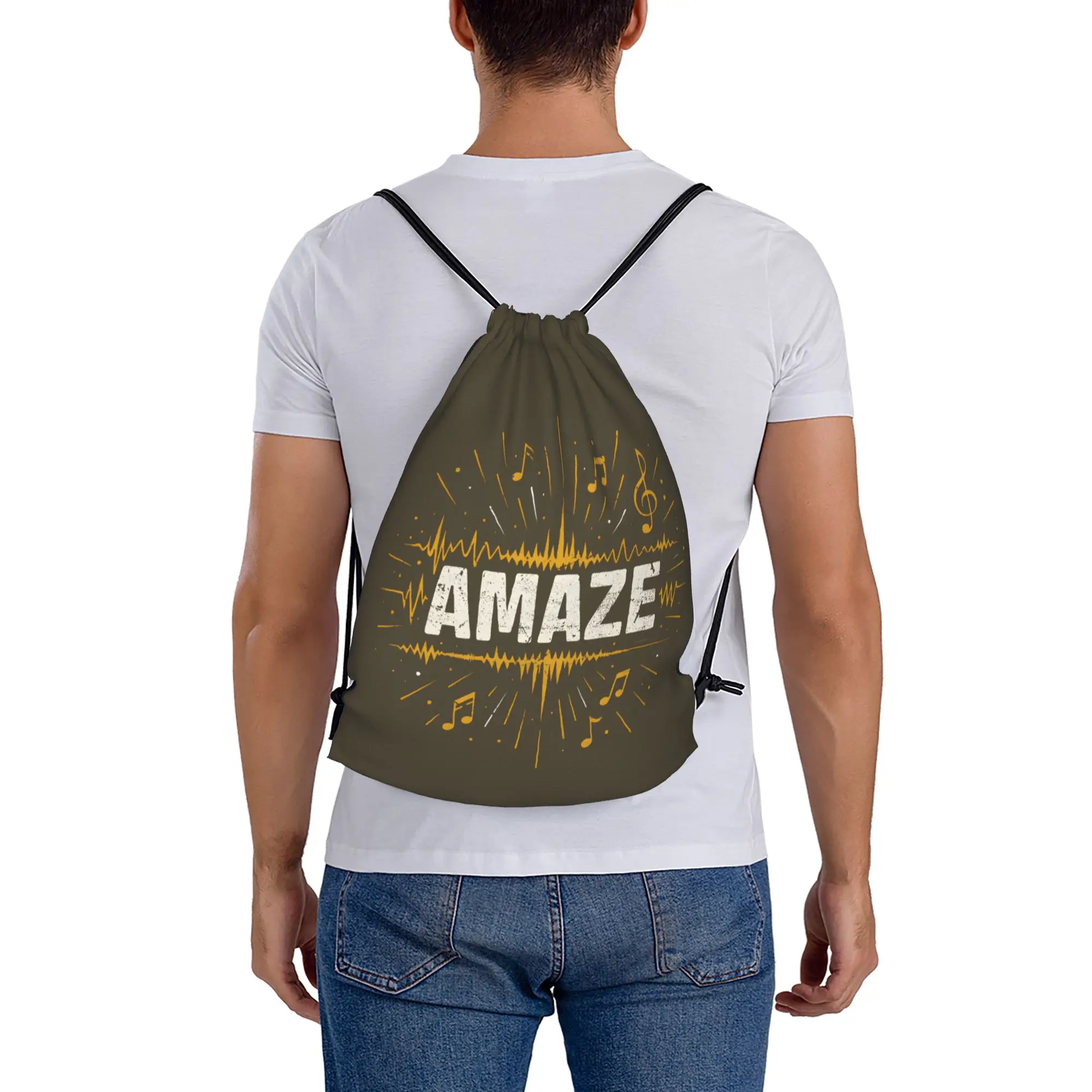 Project Hail Mary 1  Multi-function Pocket Men Women Storage Backpack Teenager Travel Bag Print Drawstring Bags