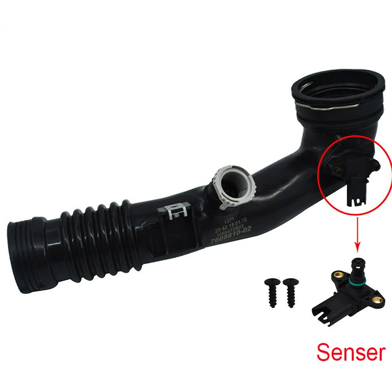 13717609810 Car Accessories Air Cleaner Intake Pipe for BMW 7 Series X6 F01 F02 E71 Turbocharged Tube Air Hose