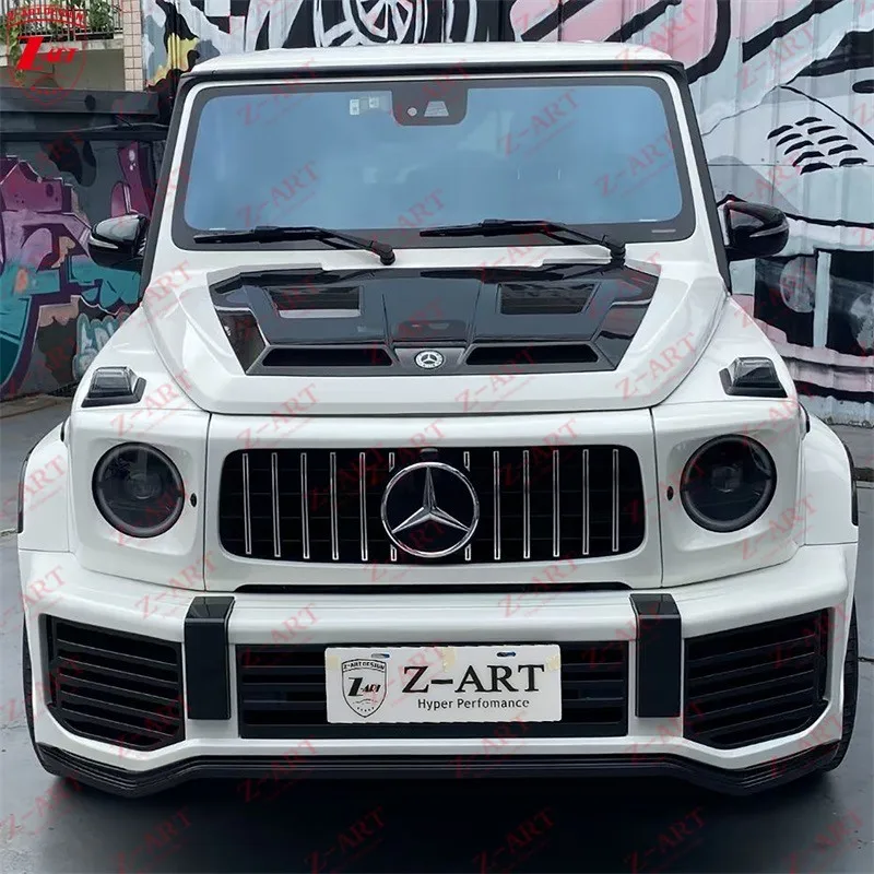 Z-ART UB Body Kit per Mercedes Benz G Wagon Dry Kit corpo aerodinamico in fibra di carbonio per W464 All New classe G Wide Aerokit 2019 +