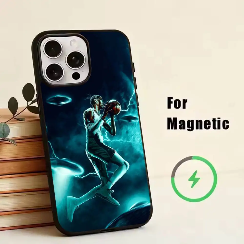 The Alien French V-Victor Wemby Phone Case For iPhone 17,16,15,14,13,12,11Plus,Pro,Max for Magnetic Wireless Charging