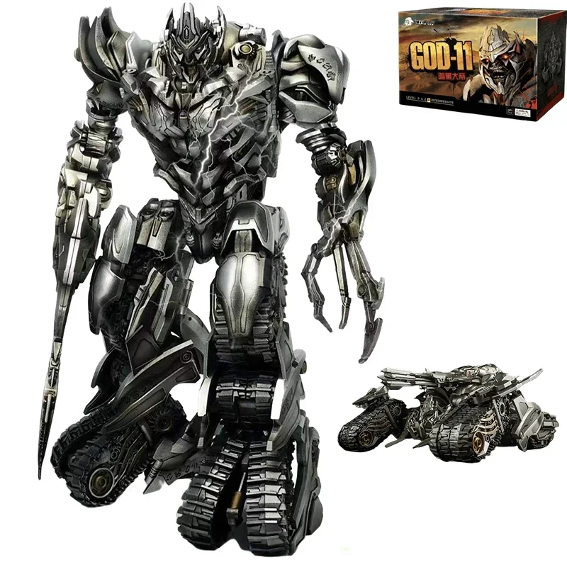 Фонарь-трансформер TF Dream Factory GOD-11 MG Galvatron, лидер фильма, 29 см, KO LS06 MPM08, фотофигурка, игрушка Фонарь-трансформер TF Dream Factory GOD-11 MG Galvatron, лидер фильма, 29 см, KO LS06 MPM08, фотофигурка, игрушка