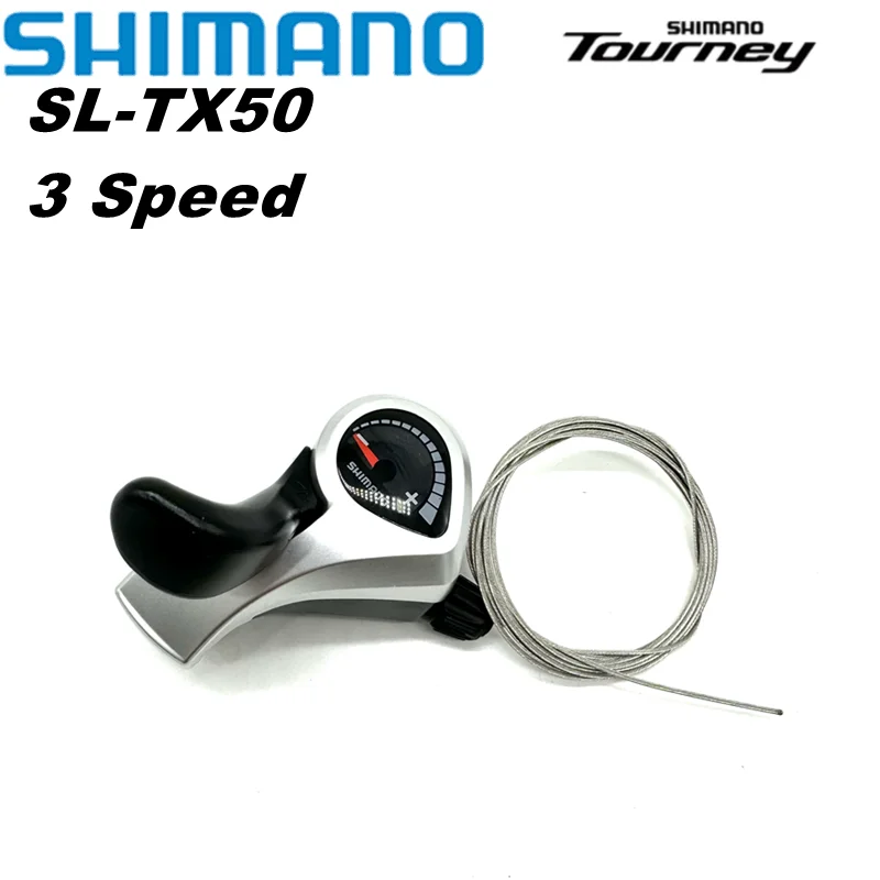 Shimano Tourney TX50 Shifter SL-TX50 Bicycle Shift Lever 3 6 7s 18/21S MTB Bike Shifter Trigger Switch Left/Right Cable