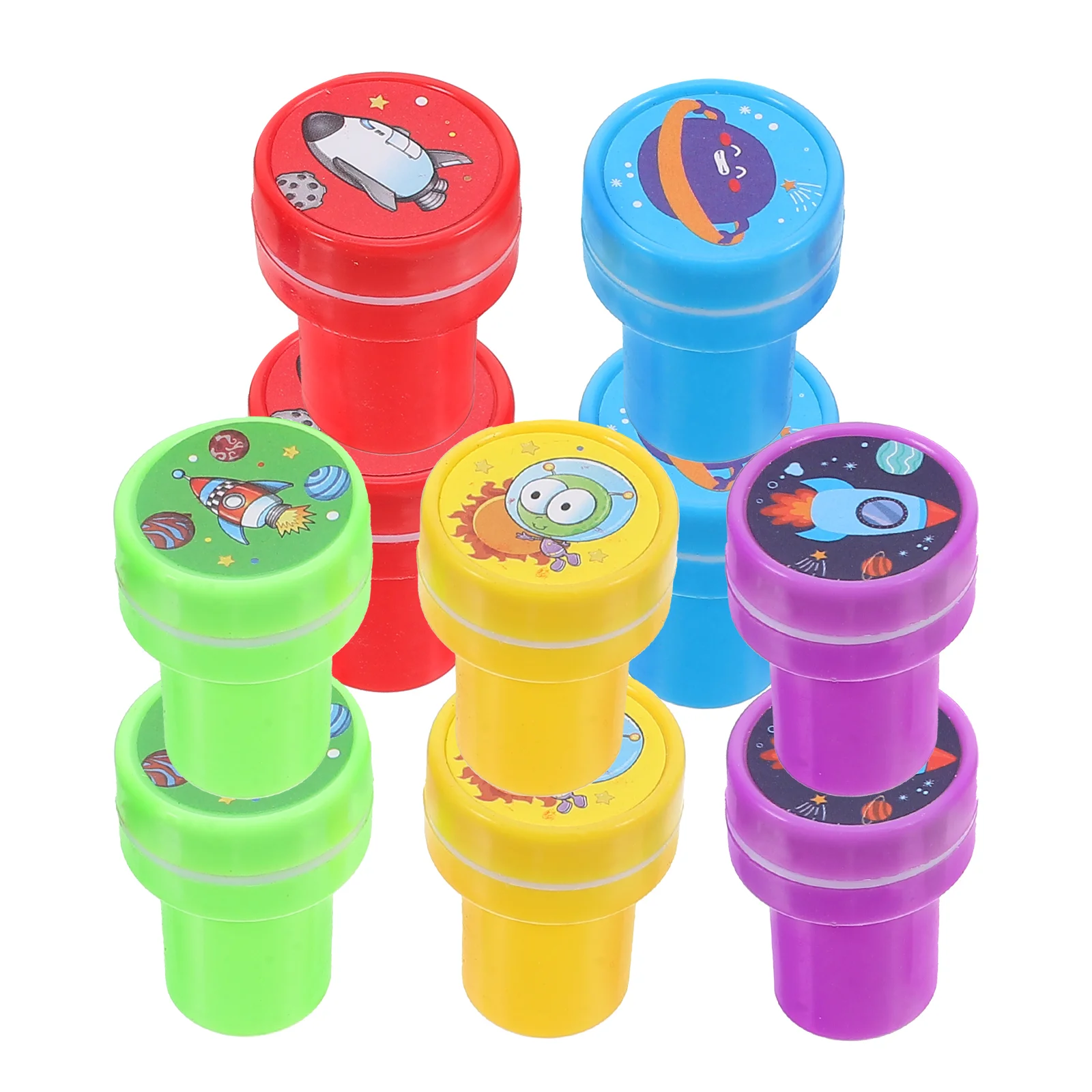 

10pcs Outer Space Themed Stampers Cute Stampers Party Favors Stamps Rewards