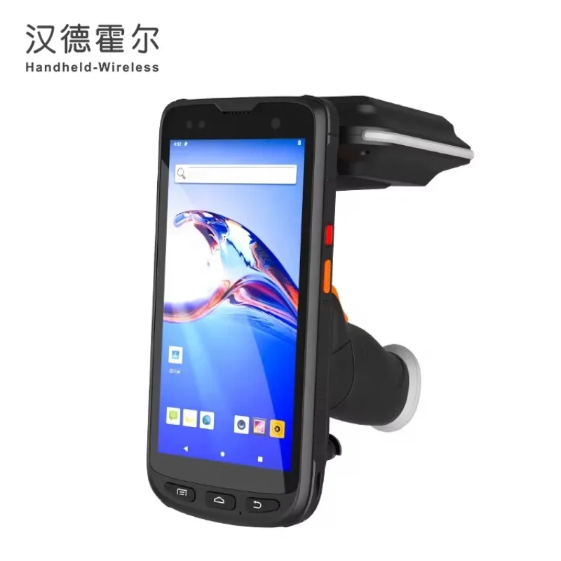 Android 10 Pda Scanner 4dbi High Gain Antenna 200pcs/s Long Range RFID Uhf Rfid Handheld Reader Pdas With Pistol Grip/ Gun