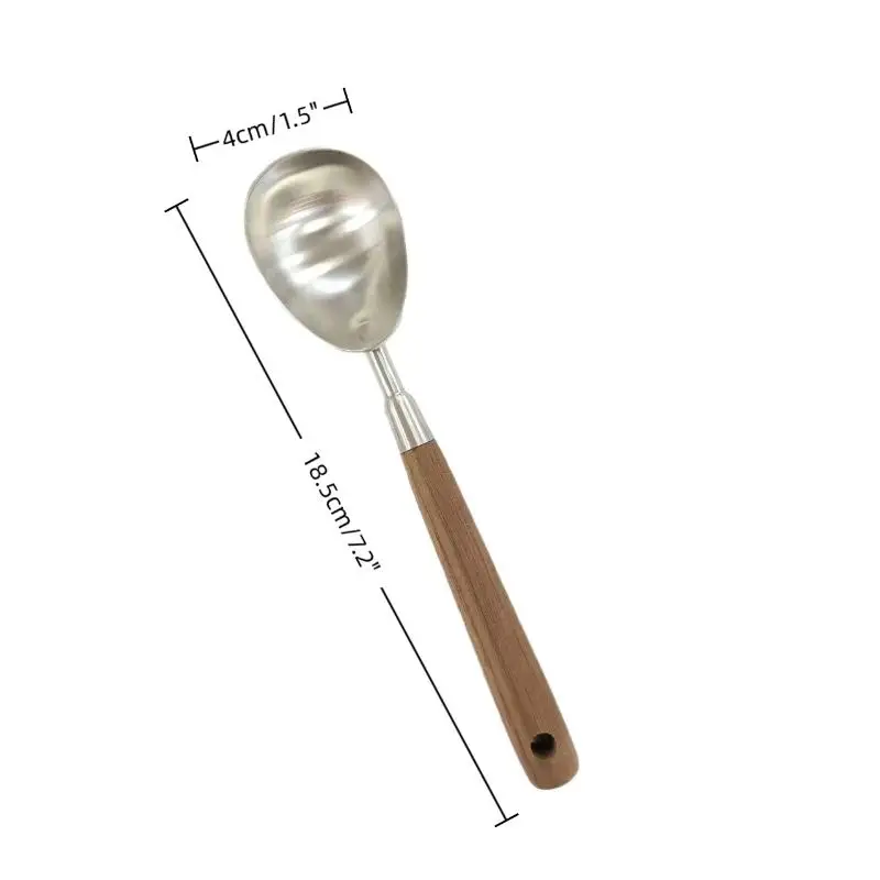 【S】Multifunctional Ice Cream Scoops Stainless Steel Dual-Purpose Scoop Fruit Watermelon Spoon Ball Scoop Household Cream Tools
