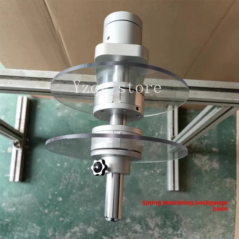 3 inch spring shaft label hanging rack Tightening roller shaft baffle plate Resistance adjustment rack a Film reel Aluminum