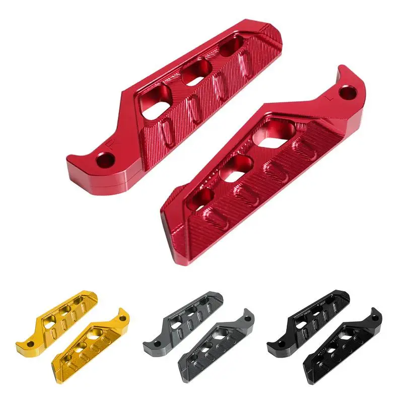 Motorcycle Pedal Pedal Rest Footpeg Anti-Skid Motor Foot Pedal Metal Foldable Foot Pegs Aluminum Alloy For Electric Scooter