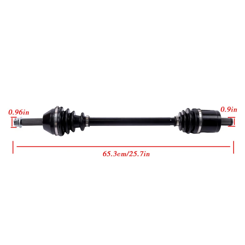 2pcs Front Left and Right CV Axles Drive Shaft For Polaris Ranger 500 XP 700 2005-07 1332423 1380236