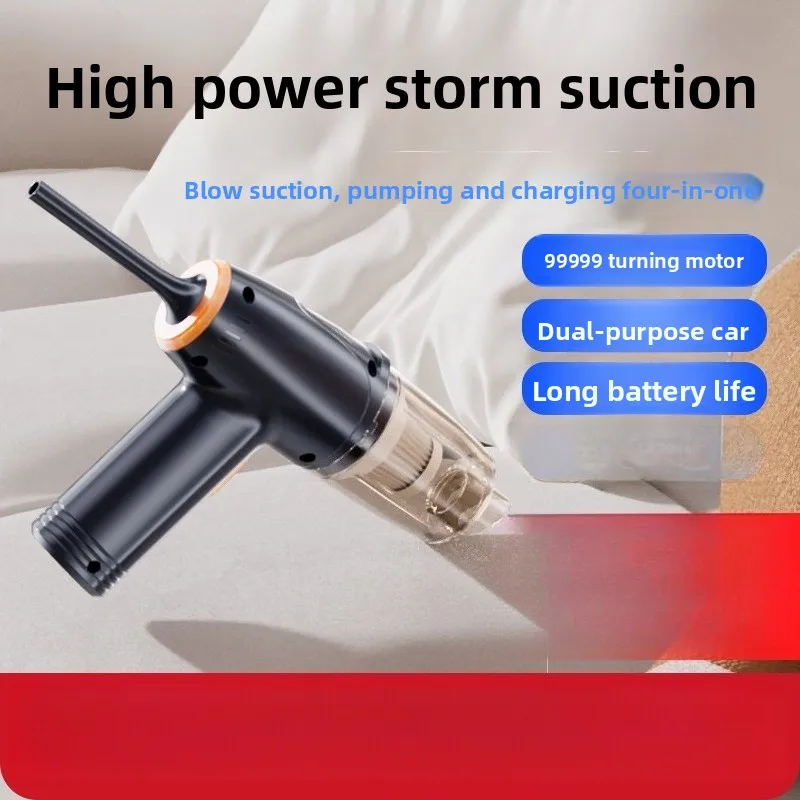 Автомобильный пылесос, беспроводной ручной пылесос 5500 Па, большой всасывающий портативный пылесборник, 80 Вт, высокая мощность Автомобильный пылесос, беспроводной ручной пылесос 5500 Па, большой всасывающий портативный пылесборник, 80 Вт, высокая мощность