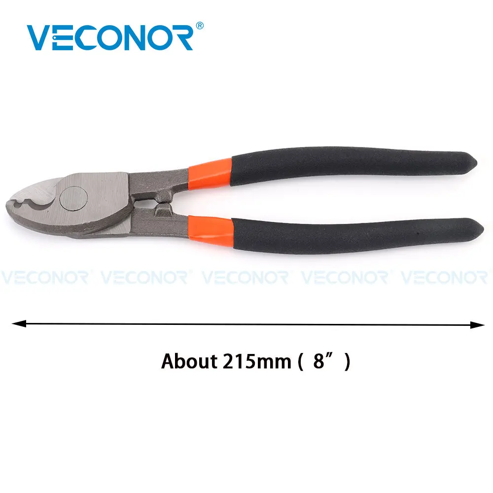 8 Inch Cable Cutter Electric Wire Stripper Cutting Plier Hand Tools