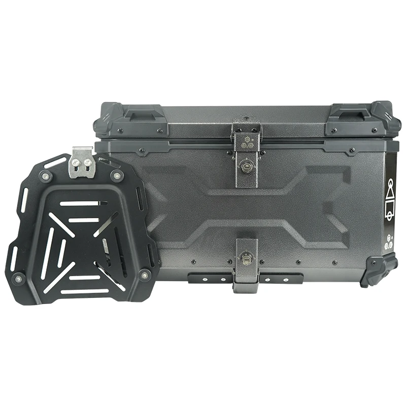 

65L Motorcycle Aluminum Alloy Tail Box Suitable for Locomotive Scooter