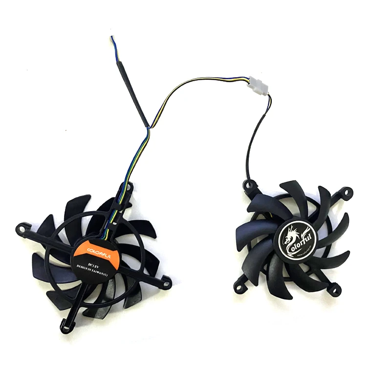 NEW 2PCS 85MM Cooling Fan Replacement RTX 3060 Ti GPU FAN For Colorful GeForce RTX 3060 Ti RTX3060 NB DUO 12G V2 L-V Graphics