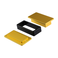LTQ Vapor Rosin Pre Press Mold With Press Bag 2x4 Inch 6061 Aircraft-grade Aluminum Press Plate For Extraction