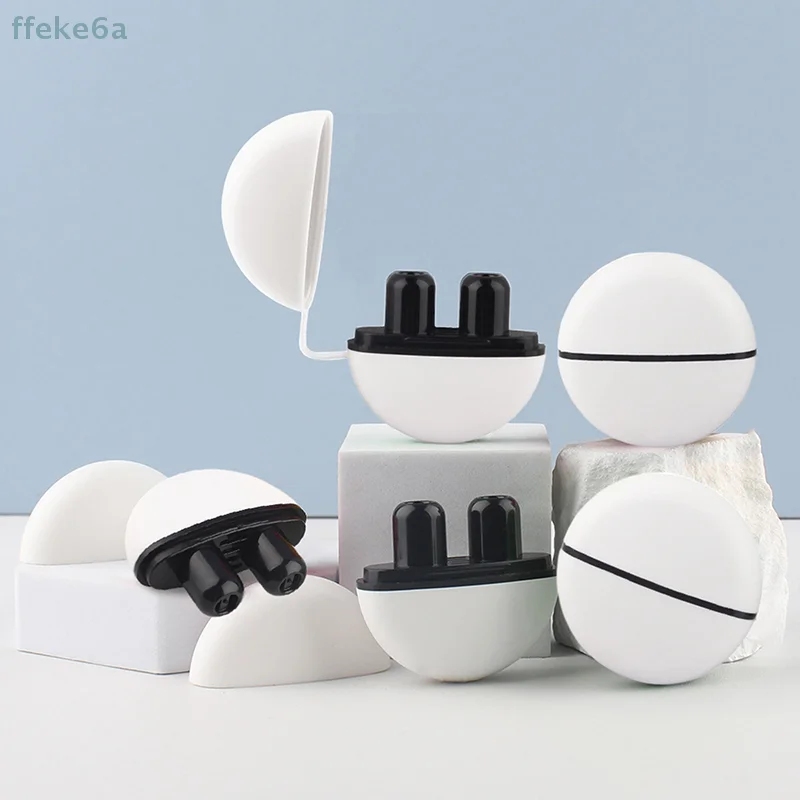 10pcs Double-hole Design Nasal Inhaler Stick Empty Tube Small Nasal Tubes Inhaler Plastic Avoid Sleepiness Device Empty Tube