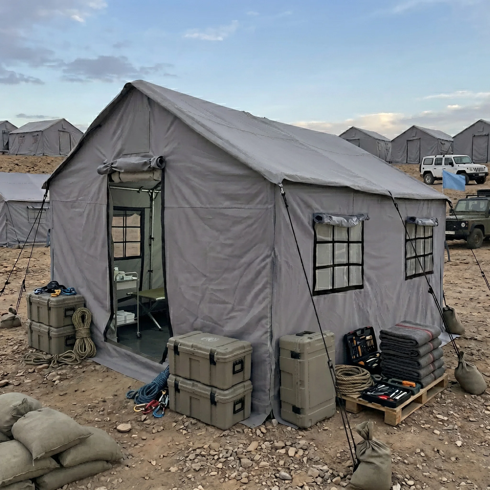 Emergency Mylar Tent - خيمة طوارئ كبيرة مقاومة للماء من