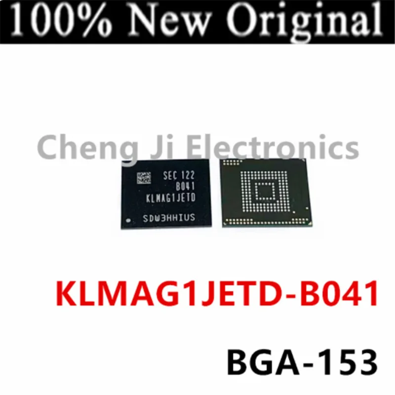 5PCS/Lot KLMAG1JETD-B041 KLMAG1JETD BGA-153 New original NAND Flash Memory Chip KLMAG1JENB-B041 KLMAG1JENB