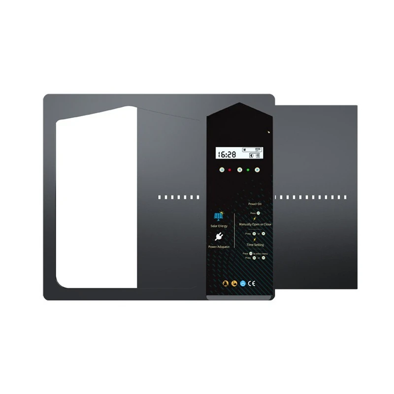 

Chicken Coop Automatic Switch Fully Automatic Solar Timing Switch Door, Light-sensitive Double-opening Chicken Coop Door