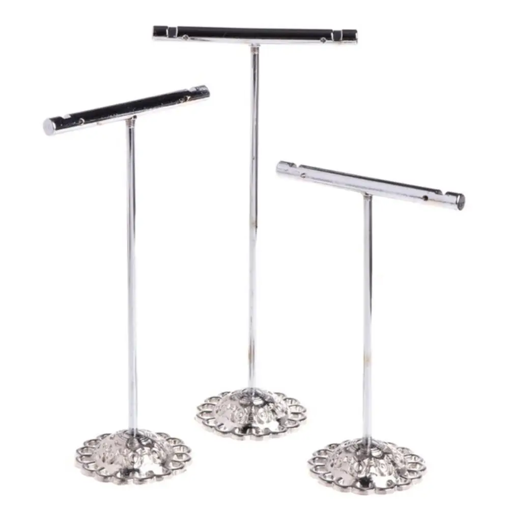 

3 шт./компл. Т-образный стенд для сережек, подвесной металлический держатель для ювелирных изделий, орнамент с покрытием, ожерелье, органайзер, стойка для ювелирных изделий