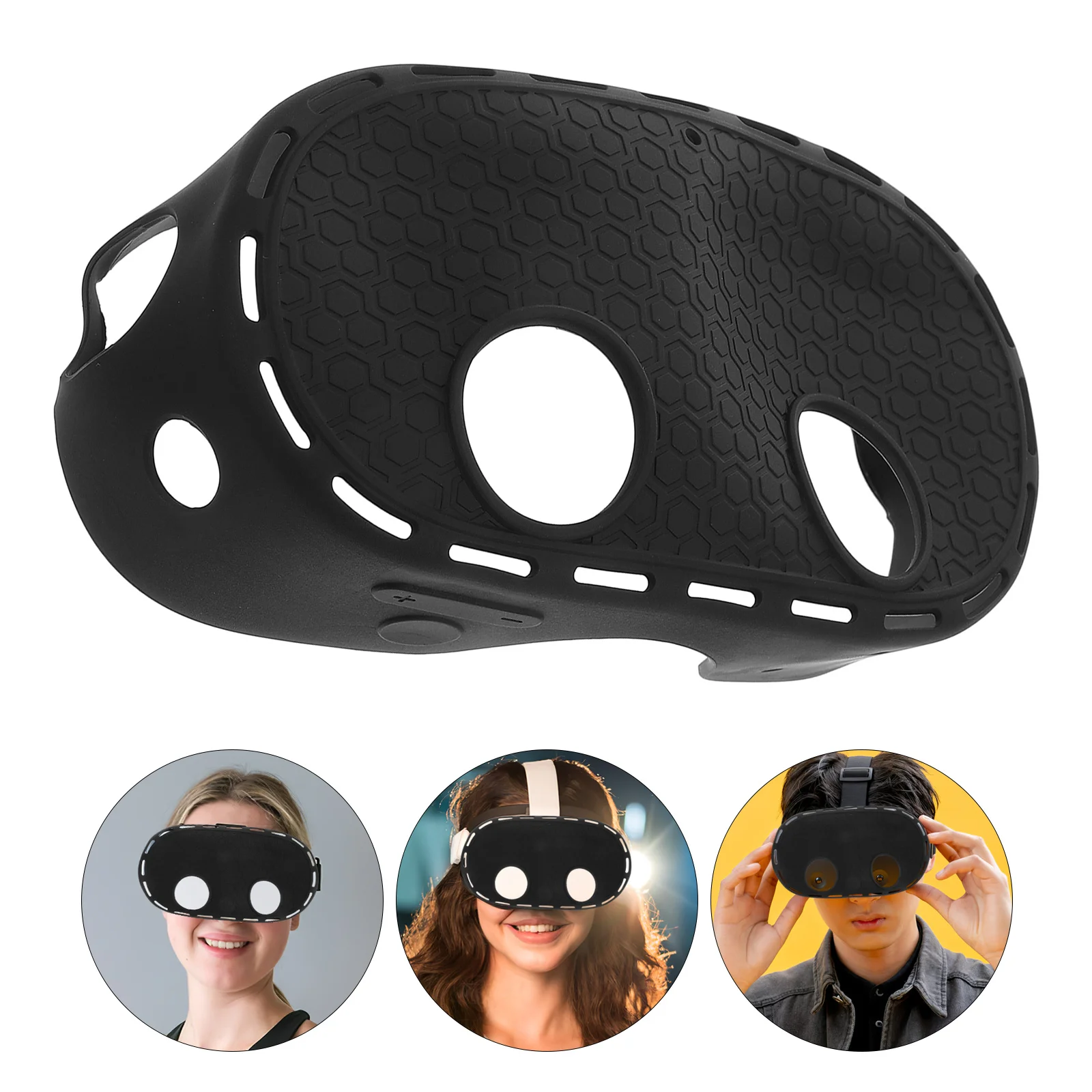 

Vr Headset Silicone Cover for - Anti-Scratch Lens Cushion Comfortable Fit Lightweight Protective Shell for Vr Gaming