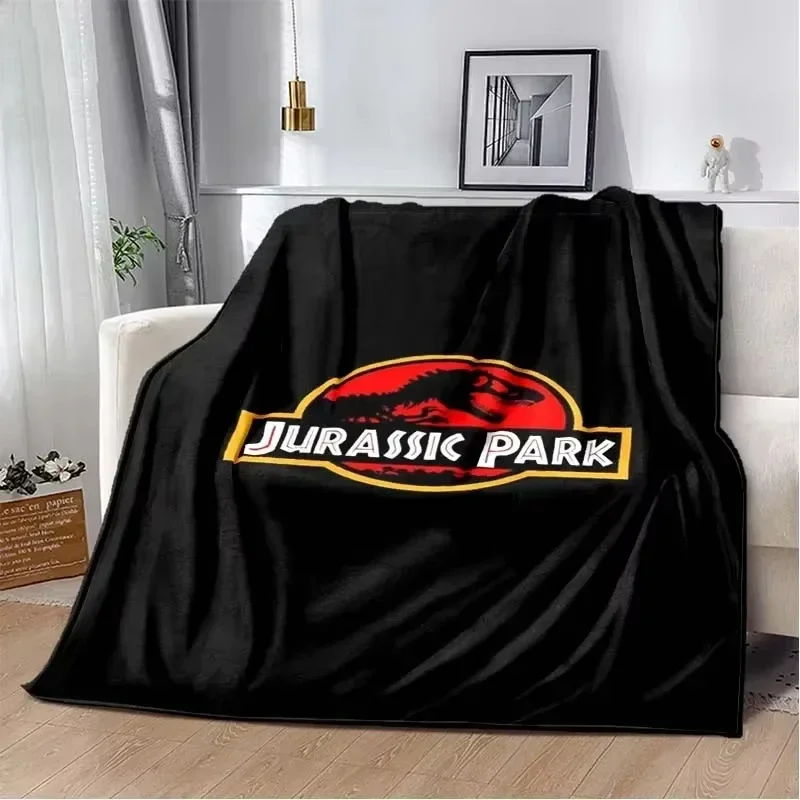 ثلاثية الأبعاد الكرتون الحديقة الجوراسية ديناصور دينو لينة الفانيلا البطانيات ، رمي بطانية بطانية مريحة للنزهة سرير غرفة نوم المنزل الاطفال