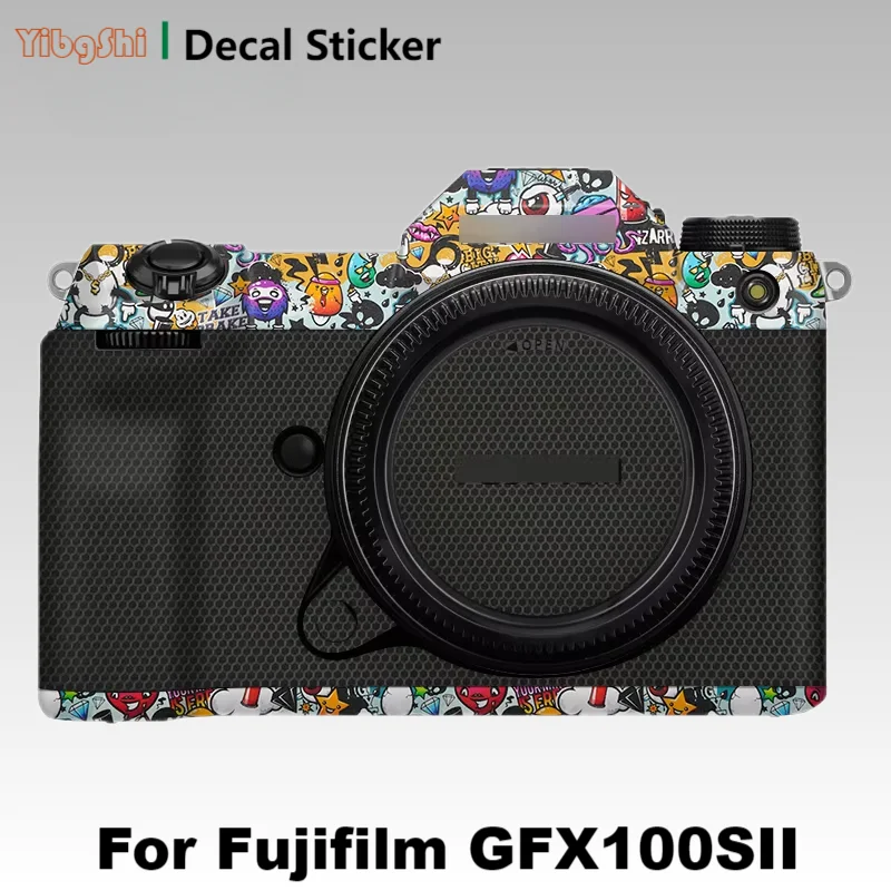 For Fuji Fujifilm GFX100SII Decal Skin Camera Vinyl Wrap Film Protective Coat GFX 100S II 100SII GFX100S II Customized Sticker