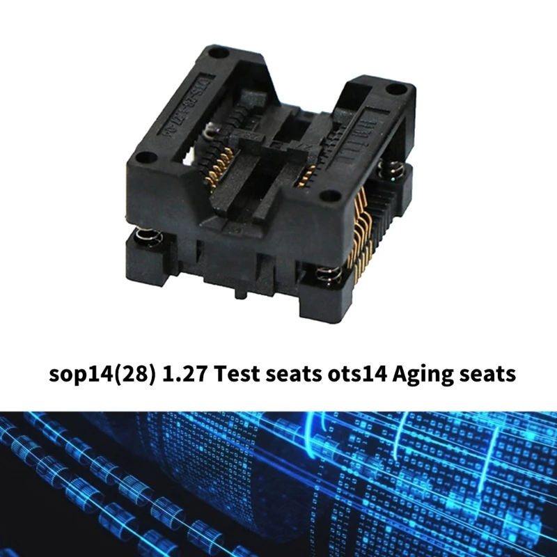 Efficient SOP14(28) 1.27mm OTS14 Aging Seats for Chip Testing in Production