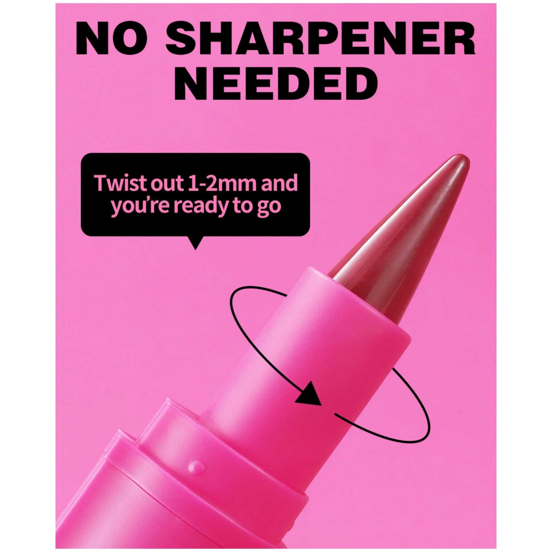 HANDIAYAN 2 في 1 قلم تحديد الشفاه المتدرج أحمر الشفاه غير اللامع غير لزج طويل الأمد مقاوم للماء غير تجفيف قلم أحمر الشفاه قلم تحديد الشفاه تلوين