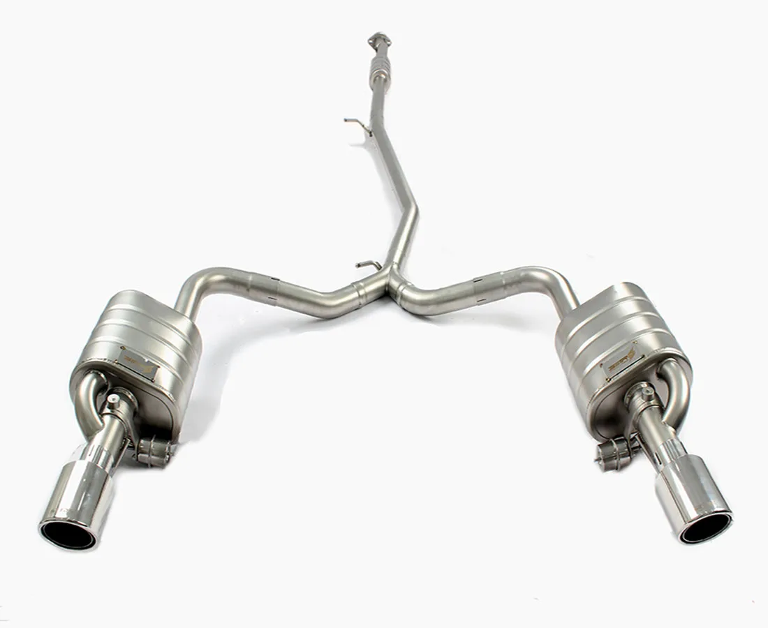 

Factory Wholesale Price Muffler And Exhaust Systems Stainless Steel Exhaust Pipe With Valve Control For Ford Explorer