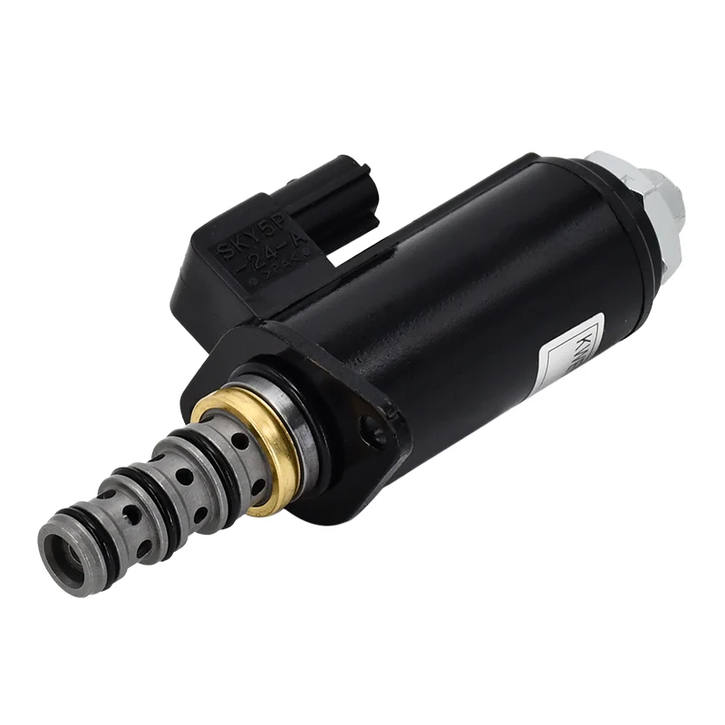 Solenoid Valve YN35V00051F1 SKY5/G24-A KWE5K-31/G24YB50 Fits For Kobelco SK200-8 SK260LC-8 SK210LC-8 SK250-8 SK330-8 SK350LC-8