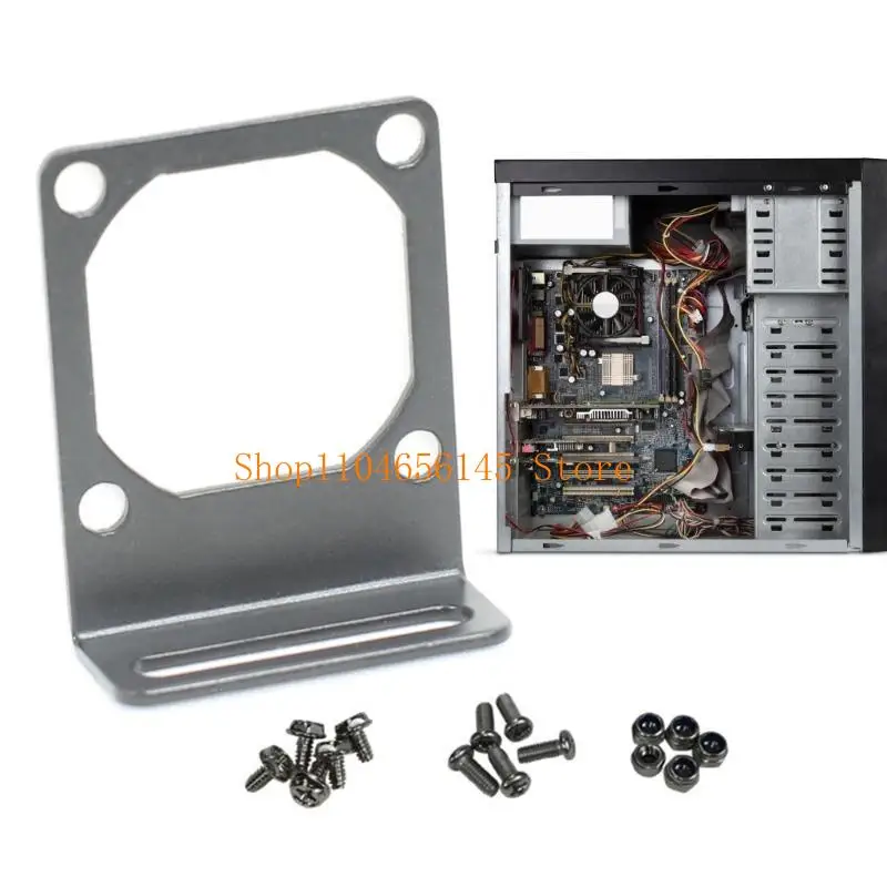 652F Momory Radiator Mounting Bracket 8CM Water Cooling Fan Holder Computer Case Memory Heatsink Fan Frame 8CM 1/2/3hole