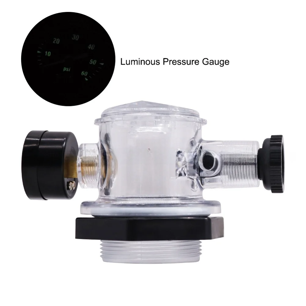 Manómetro luminoso de 60 PSI con válvula de liberación de aire, rosca NPT de 1/4 para kit de filtro de piscina 273564Z para un mantenimiento confiable de la piscina