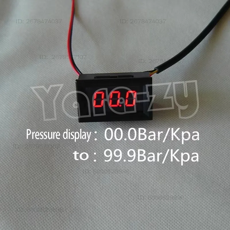 

Digital pressure gauge small panel installation pressure gauge Accu pneumatic shock absorber digital display pressure