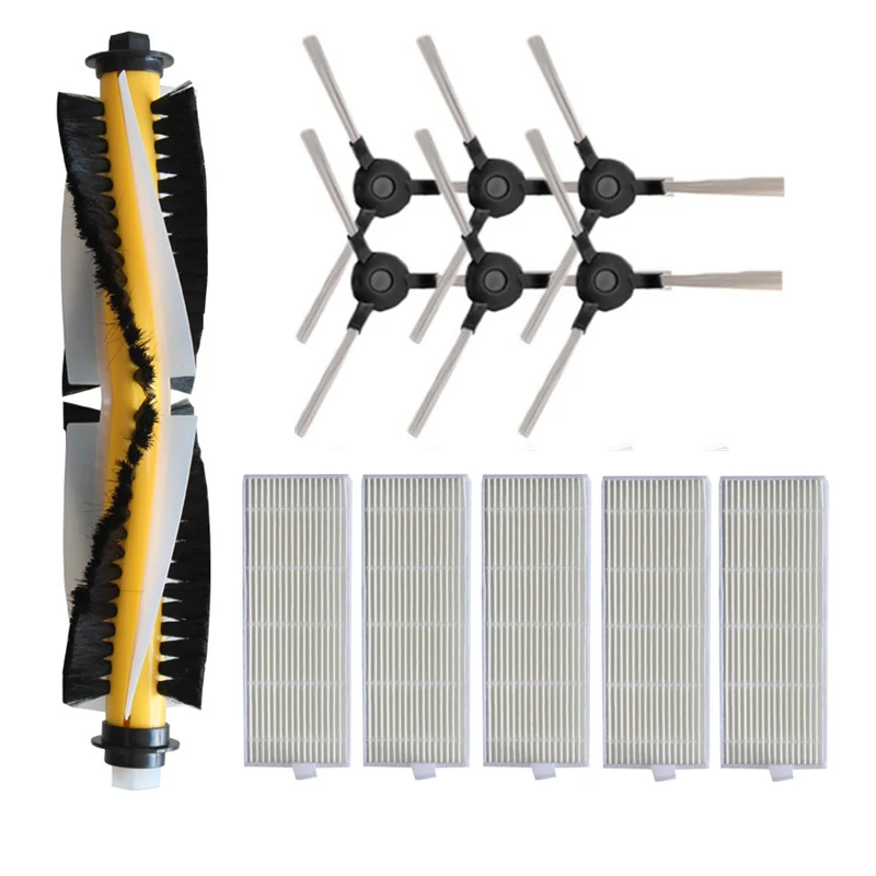 Vacuum Cleaner Roller Side Brushes Filters for Blaupunkt Bluebot XEASY BPK VCBB1XE/XPOWER/BPK-VCBB1XPW+ Vacuum Cleaner Parts