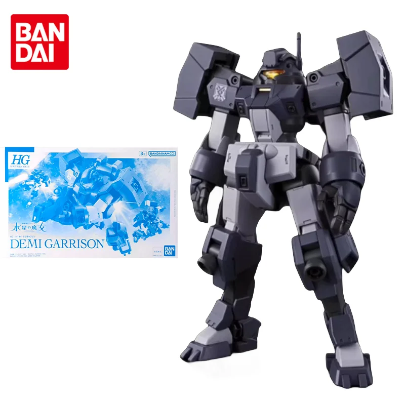 

Bandai Original Gundam Model Kit Anime Figure PB HG 1/144 DEMI GARRISON Action Figures Toys Collectible Gifts for Children