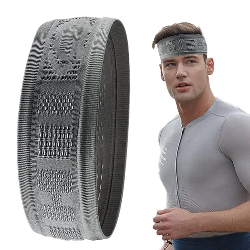 

Sports Elastic Headband Running Fitness Sweatband Absorbent Sweat Cycling Jog Tennis Yoga Gym Head Band Hair Bandage Men Women