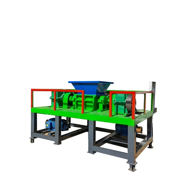 Scrap Metal Shredder Recycling Crusher  Small Aluminium Cans Crusher Machine Tin Can Shredder Machine