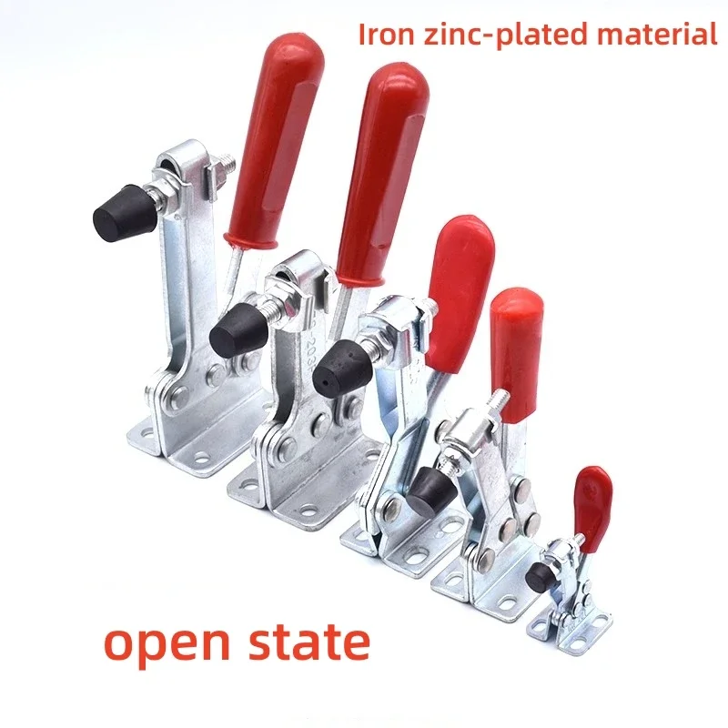 201/201A/201B/201C/225D Toggle Clamp Heavy Duty Horizontal Quick Release Toggle Clamps Set Clamps Woodworking Hand Clip Tool