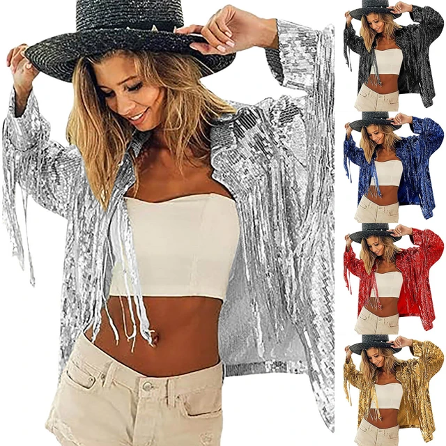 Tassel jacket womens store