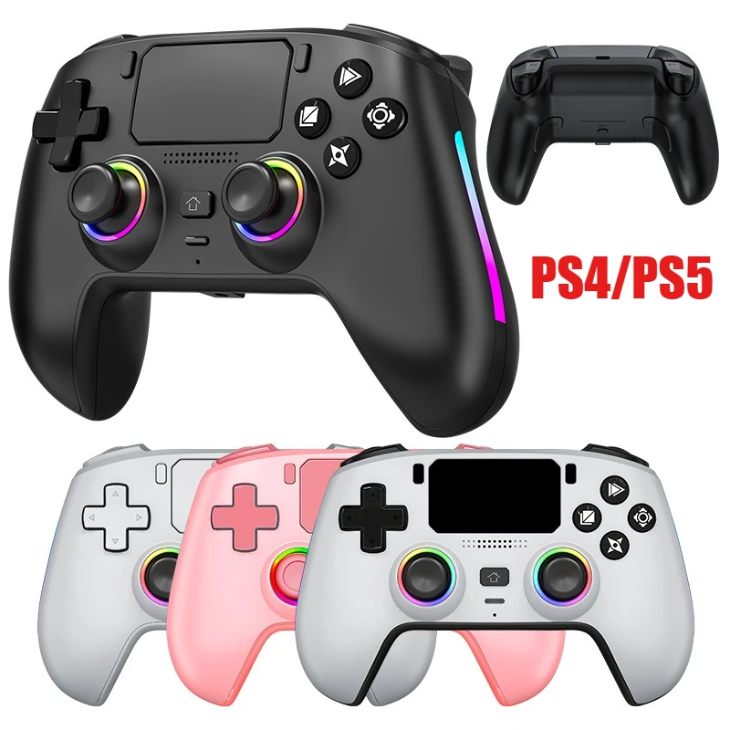 Wireless Gamepad Gyro Sensor Hall Joystick and Effect Trigger Built-in Speaker for PS5 ps4 Wired Controller Gamer Wireless Game