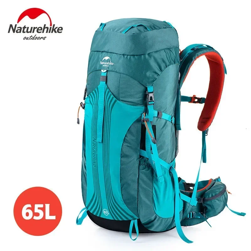 Naturehike Waterproof Backpack Women\'s Shoulder Bag Backpack Men Assault 65l Hiking Equipment Cabin Backpack Sac A Dos Pliable