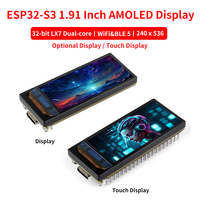 ESP32-S3 1.91 Inch AMOLED Screen Development Board 32-bit LX7 Dual-core WiFi & BLE 5 240x536 Display for Arduino ESP32 LVGL