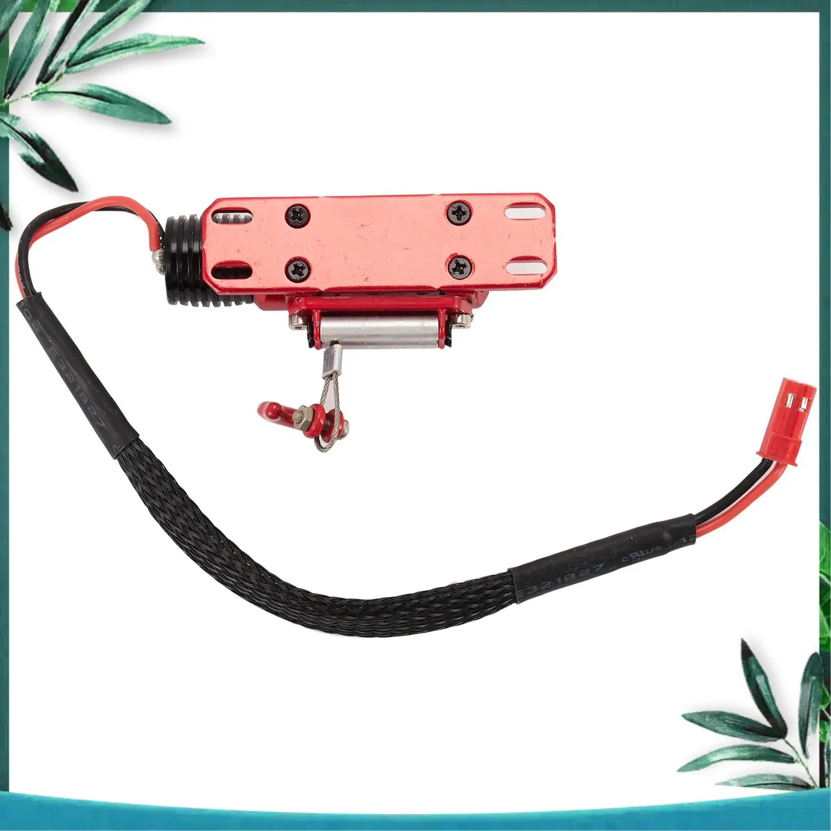 YSS-2X RC Car Metal Steel Wired Automatic Simulated Winch For 1/10 RC Crawler Car Axial Traxxas TRX4 SCX10 90046 D90