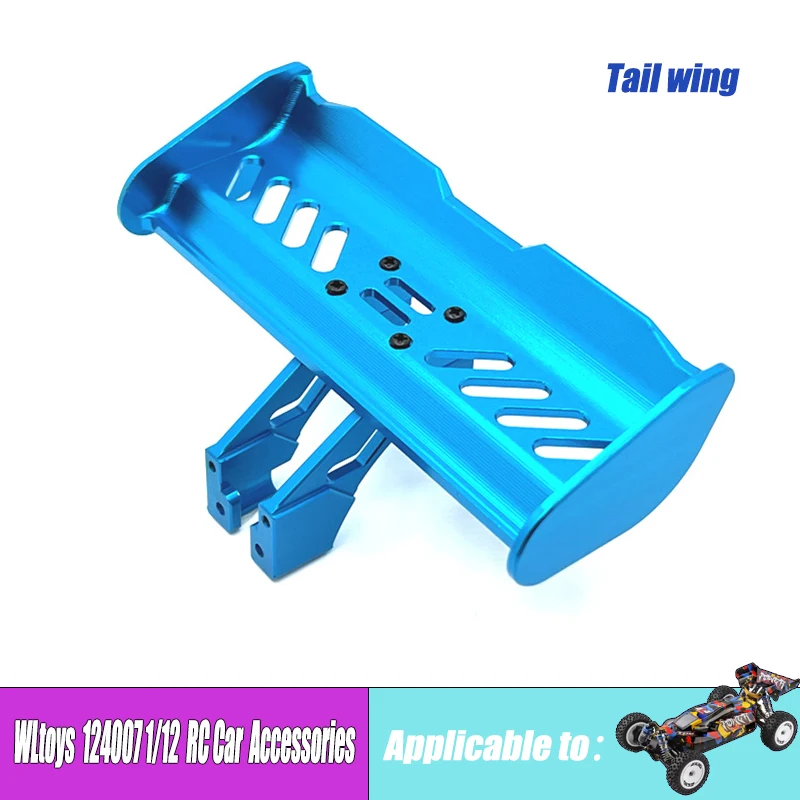 Nuevo WLtoys 124007 1/12 coche teledirigido sin escobillas 4WD 75 KM/H accesorios de coche piezas de mejora coches Rc para adultos brazos de Metal copa de dirección