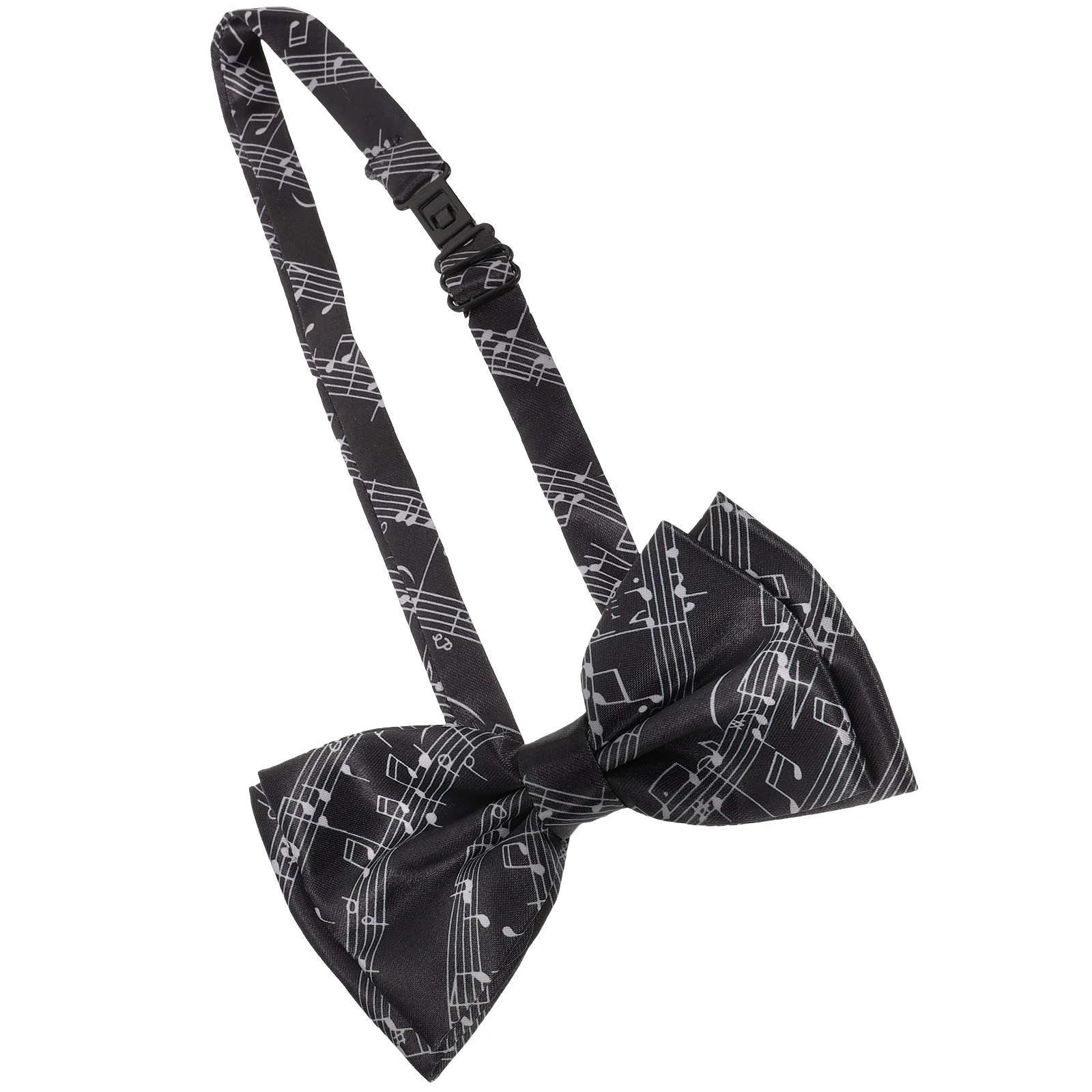 

Musical Note Bow Tie Wool Boys Silk Sage Green White Ties Self Unique for Men Man